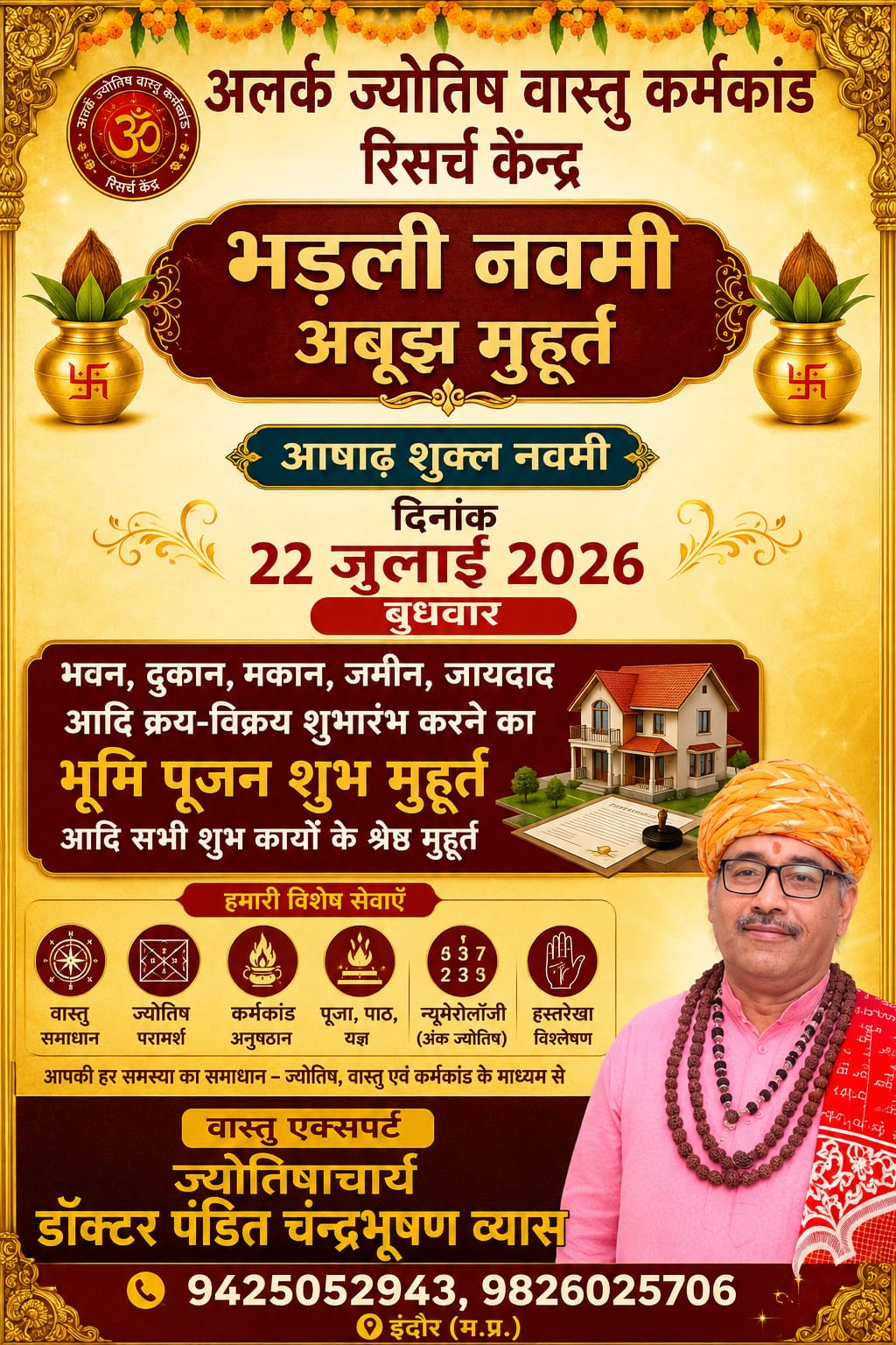 Bhadli Navami | Significance of Abujh Muhurat for Auspicious Activities